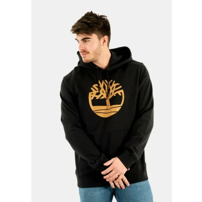 Abbildung von Timberland Small LOGO Kapuzenpullover, Größe: Large, Medium grey heather