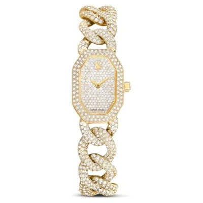 Abbildung von Swarovski Uhr goldcoloured, Damen, Größe: One Size, Gold coloured