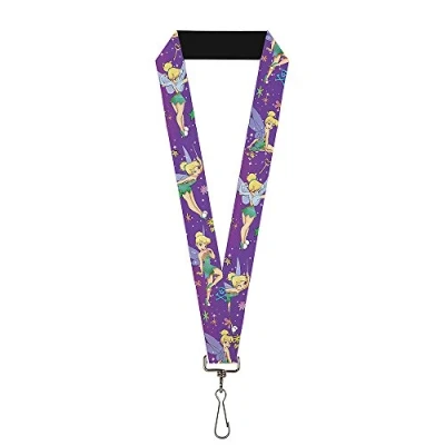 Abbildung von Buckle Down Unisex Erwachsene Lanyard 1.0 Little Mermaid Under The Sea Scenes Schlsselanhnger, Mehrfarbig, Einheitsgröße