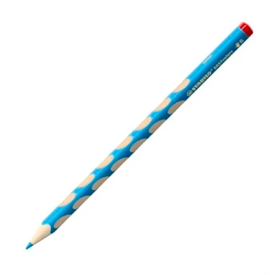 Abbildung von Ergonomischer Buntstift für Rechtshänder STABILO EASYcolors Einzelstift himmelblau