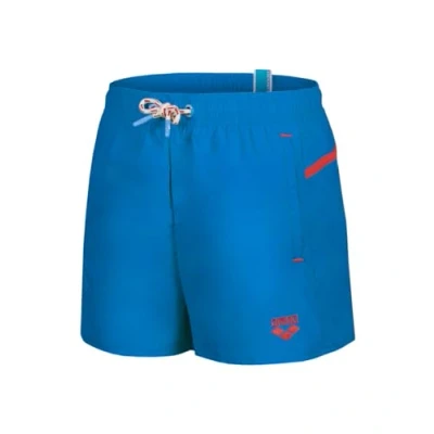 Abbildung von Arena Jungen Boy&#039;s Pro_file Beach Short Swim Trunks, Blue Lake calypso Coral, 140 EU