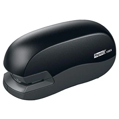 Abbildung von Rapid F Serie 10BX Mobiles Elektrisches Heftgerät, 10 Blatt, batteriebetrieben, Kunststoff/Metall, Schwarz, 5000294