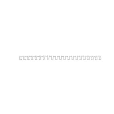 Abbildung von GBC MultiBind Drahtbinderücken, 14mm, weiß, 100 Stück