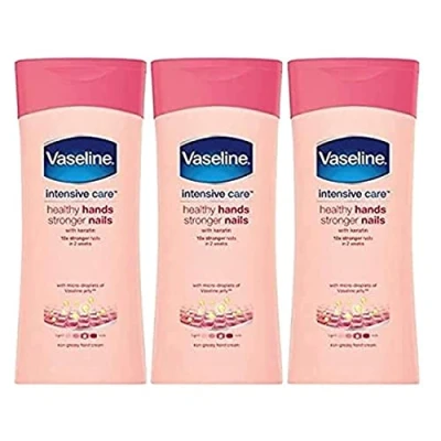 Abbildung von 3 x Vaseline Intensivpflege Handcreme Hand &amp; Nagel 200 ml