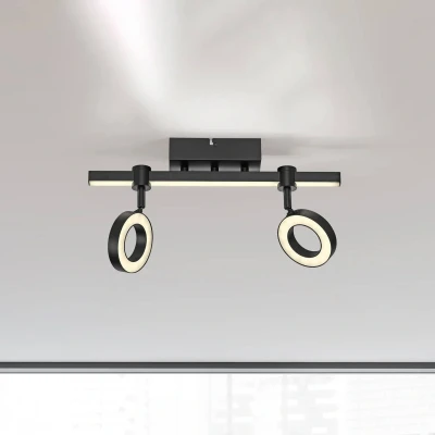 Abbildung von JUST LIGHT Deckenleuchte »Ls BILEDA«, 1 flammig, Leuchtmittel LED Board fest integriert, LED, RGB+tunable white, Fernbedienung, Infrarot inkl., Smarthome fähig