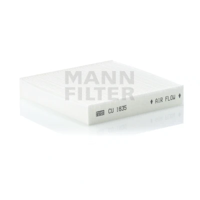Abbildung von MANN FILTER CU 1835 Innenraumfilter Partikelfilter 179 184 30 HONDA: Jazz 2, Saloon