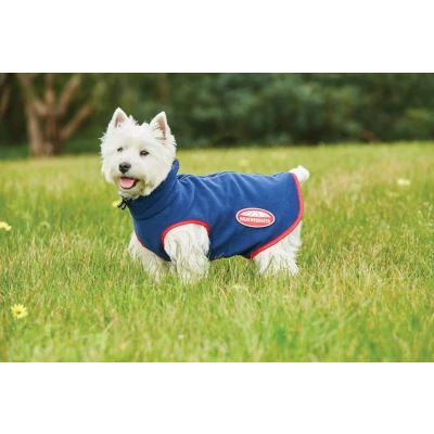 Abbildung von Weatherbeeta Hundejacke Comfitec Fleece Zip Maroon/Grau 25cm