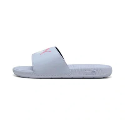 Abbildung von Puma Cool CAT 2.0 JR Unisex Badesandale für Kinder, Größe: 38, weather/white/magic rose Schuhe