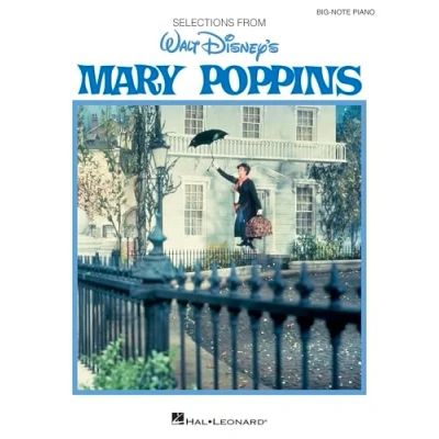 Abbildung von Big Note Vocal Selections: Mary Poppins: Noten für Klavier, Gesang: Music from the Motion Picture Soundtrack
