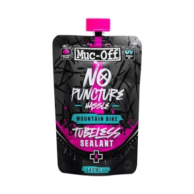 Abbildung von Muc Off Unisex No Puncture Hassle Tubeless Sealant Reifendichtmittel ohne Pannenschlauchlos, 140ml