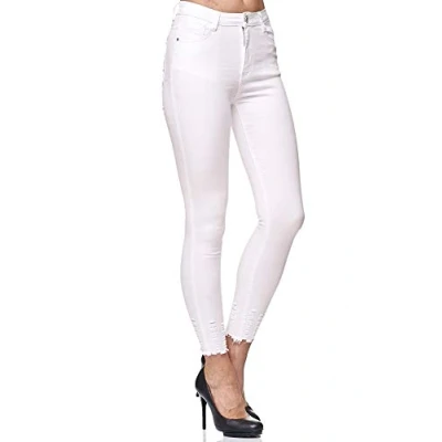 Abbildung von Elara Highwaist Jeans Skinny Fit, Damen, Größe: 34, Weiß
