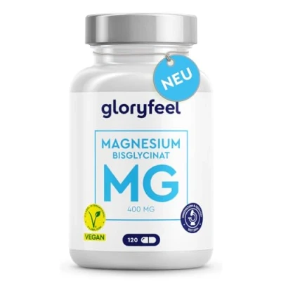 Abbildung von Magnesium Bisglycinat Hochdosiert Für Muskeln, Knochen und Elektrolytgleichgewicht Höchste Bioverfügbarkeit 120 Kapseln Glycinat ohne Zusätze Vegan &amp; Laborgeprüft