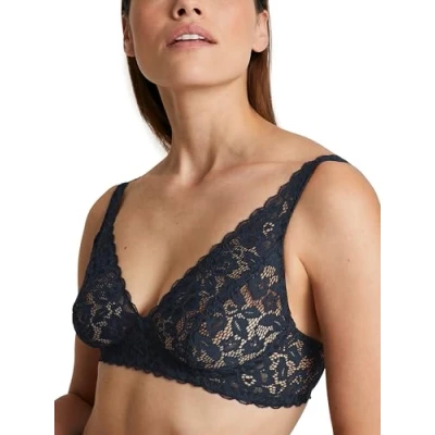 Abbildung von Calida Natural Comfort Triangel BH, Damen, Größe: 85B, Dark blue