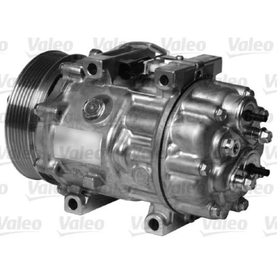Abbildung von VALEO 813203 Kompressor 7V16 12 PAG 46 R 134a mit Kompressoröl NEW ORIGINAL PART VOLVO: V50, C30, FORD: KUGA 1, Focus 2 Kombi, C Max