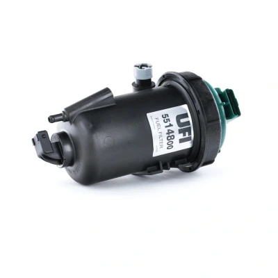 Abbildung von UFI Filters, Dieselfilter 55.148.00, Ersatz Kraftstofffilter, Geeignet für Autos, Anwendbar auf verschiedene Modelle Citroen, Fiat und Peugeot