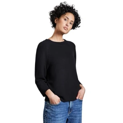 Abbildung von Street One LOOK Strickpullover, Damen, Größe: 42, Blau