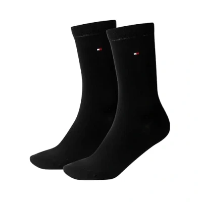 Abbildung von TOMMY HILFIGER Damensocken Doppelpack schwarz Größe 39 42