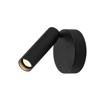 Abbildung von SLV LED Wandlampe Karpo 30, schwarz, Aluminium, Breite 9 cm