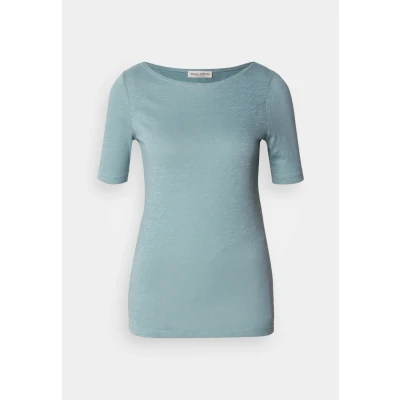 Abbildung von Marc O&#039;Polo Short Sleeve BOAT NECK Tshirt basic, Damen, Größe: XXS, Pure teal