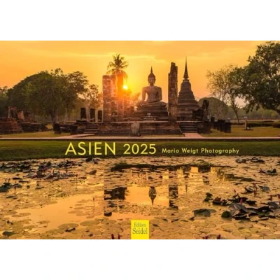 Abbildung von Edition Seidel Premium Kalender Asien 2025 Format DIN A3 Wandkalender Myanmar Thailand China Malaysia Vietnam Indien Tibet Mario Weigt