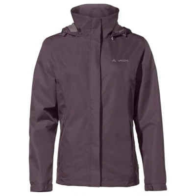 Abbildung von Vaude Escape Regenjacke / wasserabweisende Jacke, Damen, Größe: 38, Blackberry
