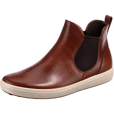Abbildung von Ecco Damen Soft 7 Chelsea Boot, Cognac, 40 EU