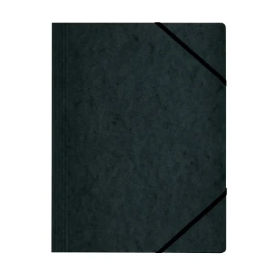 Abbildung von herlitz 11159688 Eckspanner A4 &quot;Quality&quot;, schwarz, 5 Stück, schwarz