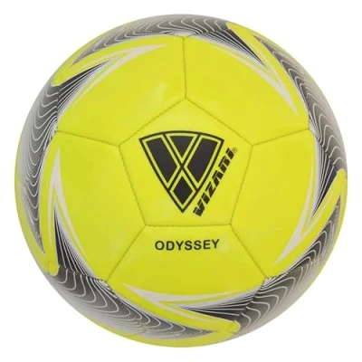 Abbildung von Vizari Odyssey Fußball Ball Trainingsball Fussball mit 32 er Muster Gelb Größe 4