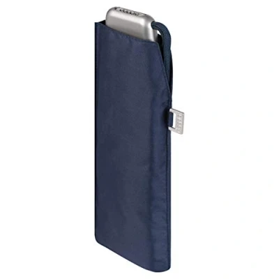 Abbildung von doppler Taschenschirm Carbonsteel Slim Uni Handliches Format Federleicht 22 cm Navy