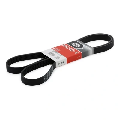 Abbildung von GATES 6PK1718 Keilrippenriemen 1718 6 Polyester, EPDM (Ethylen Propylen Dien Kautschuk) RoadMax Value Line CHEVROLET: Cruze Hatchback, JEEP: Patriot