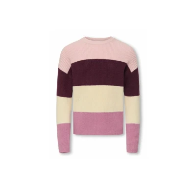 Abbildung von ONLY Girls Kogsandy NOOS Strickpullover für Kinder, Größe: 110/116, Mauve wine