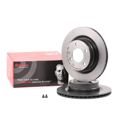 Abbildung von BREMBO COATED DISC LINE 09.9793.11 Bremsscheibe 300 20 5 innenbelüftet beschichtet hochgekohlt mit Schrauben BMW: 3 Touring, Coupe, Saloon