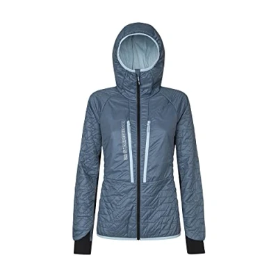 Abbildung von Rock Experience REWJ06641 KATMAI HOODIE HYBRID Jacket Women&#039;s 1344 CHINA BLUE+0208 CAVIAR+2285 QUIET TIDE XXL