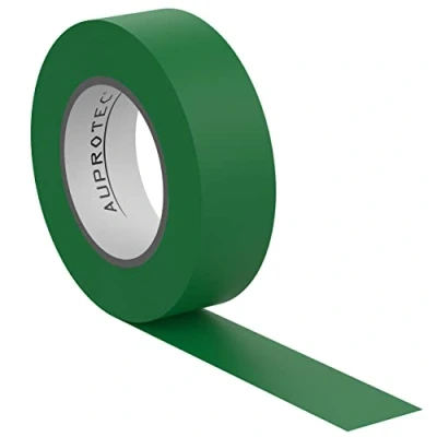 Abbildung von AUPROTEC 1x Isolierband grün 15mm x 10m VDE Isoband PVC Elektriker Klebeband DIN EN 60454 3 1