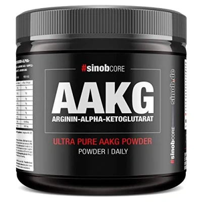 Abbildung von Arginin AKG Pulver Hochdosiert &amp; Vegan 1 x 300g 100% Reines AAKG mit Optimaler Löslichkeit ohne Zusätze Frei von Füllstoffen und Süßstoffen.