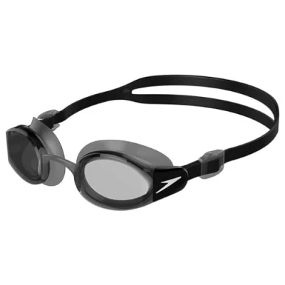 Abbildung von Speedo Unisex Erwachsene Mariner Pro Schwimmbrille, Schwarz/Weiß, Einheitsgröße