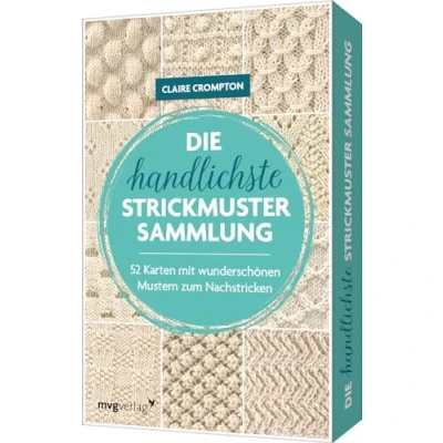 Abbildung von Die handlichste Strickmuster Sammlung: 52 Karten mit wunderschönen Mustern zum Nachstricken I Kartenset in kompakter Box Strickdesigns und 16 seitiges Booklet Strickwissen