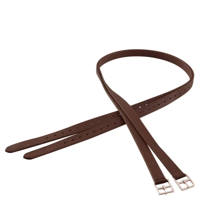 Abbildung von BR Steigbügelriemen Nylon Edelstahl Tobacco/Silber 145cm