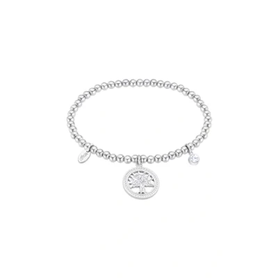 Abbildung von LOTUS STYLE Armband LS2170 2/4 Millennial Edelstahl 316L Baum Leben 170,00 mm Damen, No aplica, Edelstahl, Blauer Zirkon