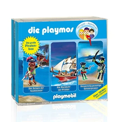 Abbildung von Die Playmos große Piraten Box (Original Playmobil Hörspiele)