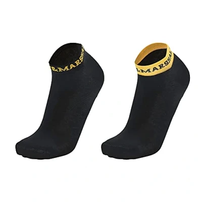 Abbildung von Franklin &amp; Marshall Herren C100866 Socke, Black/Gold, 43 46