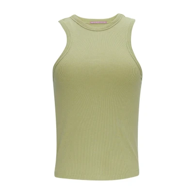 Abbildung von QS IM Vintage LOOK Top, Damen, Größe: Small, Helles olivgrün