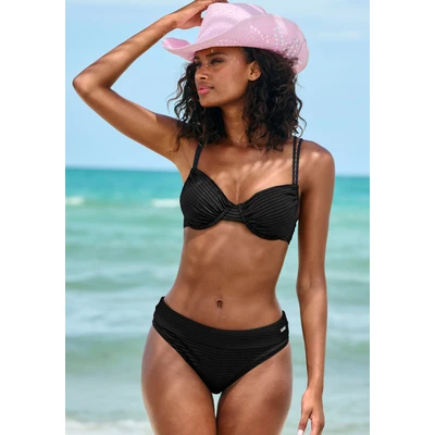 Abbildung von Venice Beach SET Bikini, Damen, Größe: 36xD, Schwarz