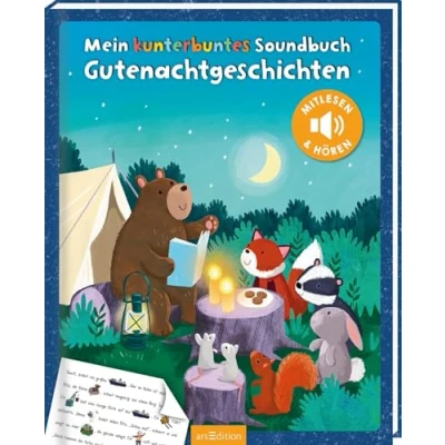 Abbildung von Mein kunterbuntes Soundbuch: Gutenachtgeschichten: Mitlesen und hören Hochwertiges Vorlesesoundbuch zum mit dazugehörigen Sounds für Kinder ab 24 Monaten