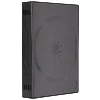 Abbildung von MediaRange BOX35 DVD Leerhülle für 10 Discs, 33mm, schwarz, 3er Pack