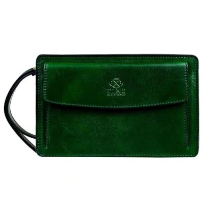 Abbildung von Time Resistance Lederclutch für Herren Handtasche Ledertasche Edles Portmonee Umhängetasche Clutch aus Leder