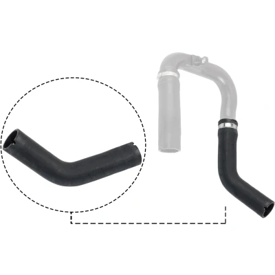 Abbildung von GATES 09 0476 Ladeluftschlauch PE (Polyethylen) FIAT: Grande Punto Hatchback, ALFA ROMEO: MiTo