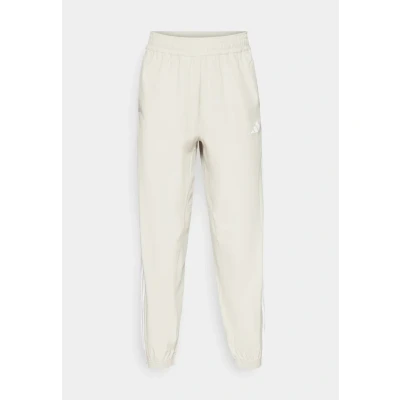 Abbildung von adidas Damen Train Essentials 3 Stripes Woven Pants, Wonder Alumina/White, M