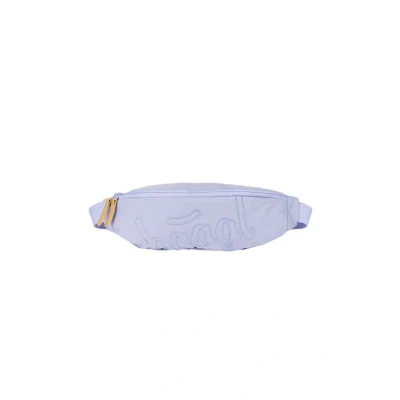 Abbildung von Baagl Bauchtasche für Kinder Gürteltasche Mädchen, Teenager Stylische Umhängetasche, Brustbeutel aus robustem Material mit 2 Wege Reißverschluss (Lilac)
