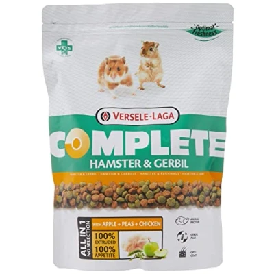 Abbildung von Versele Laga Complete Hamster &amp; Gerbil 500 g Alleinfuttermittel Für und Wüstenrennmäuse Mit proteinreichen All in one Pellets mehr Energie Vitalität
